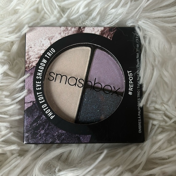 Smashbox Eyeshadow Pallette Trio Stormy, Say What?! Sparkle Pony NEW NIB! - Picture 1 of 3